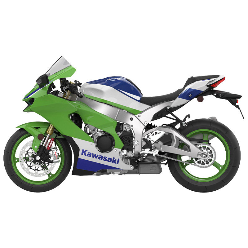 MENG拼装模型川崎ZX-10R摩托车