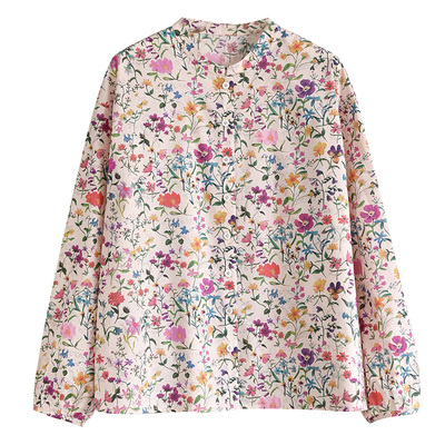 日本进口高支纯棉自制款文艺衬衫