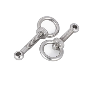 304不锈钢活节螺栓+吊环螺母活结螺丝吊母套装GB798 M5M6M8M10M12