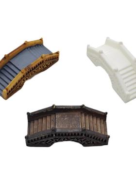 微景观摆件造景 微缩小号仿真石拱桥 树脂模型 工艺品DIY盆景装饰