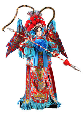 唐人坊绢人娃娃中国风礼物