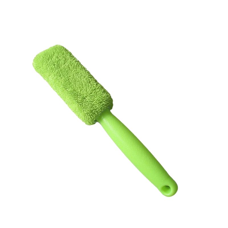 汽车轮毂刷小辫子布软毛专用刷子全套洗车清洗工具长柄清洁轮胎刷