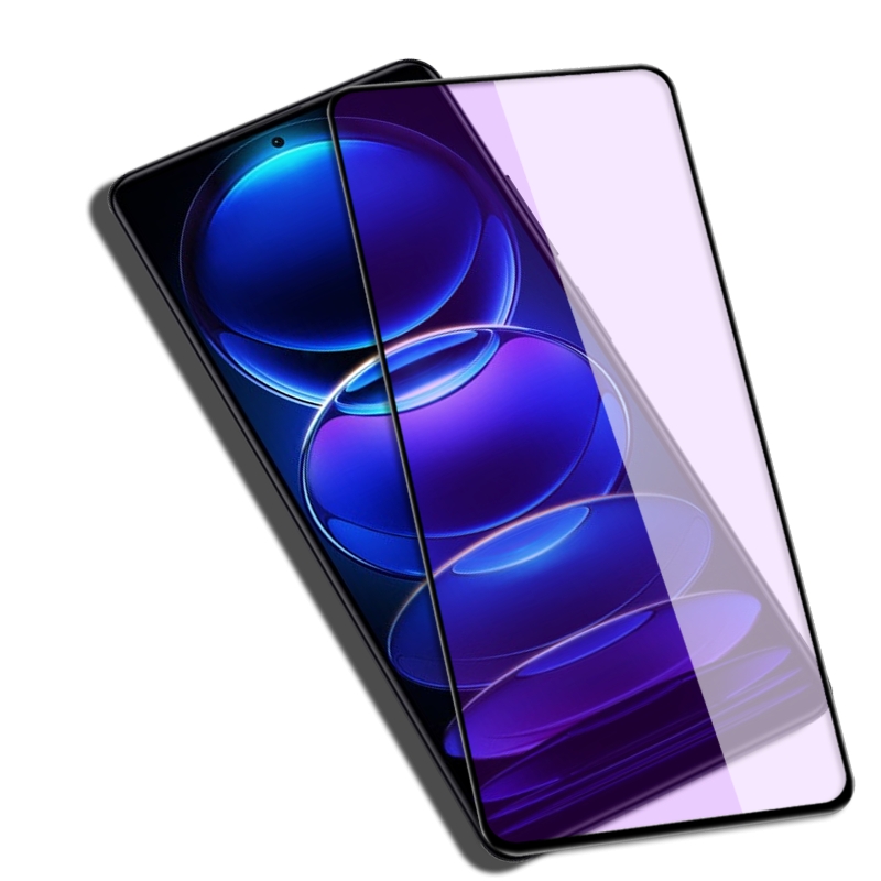 适用红米Note12/note12pro/12pro+黑边钢化膜note12r/12rpro/12TPro/12Turbo防爆玻璃膜Redmi手机高清保护贴