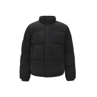 GUESS男士日常休闲百搭立领绗缝羽绒服-MO4W9895K