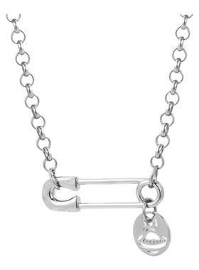 西太后土星别针圆牌项链女款配饰