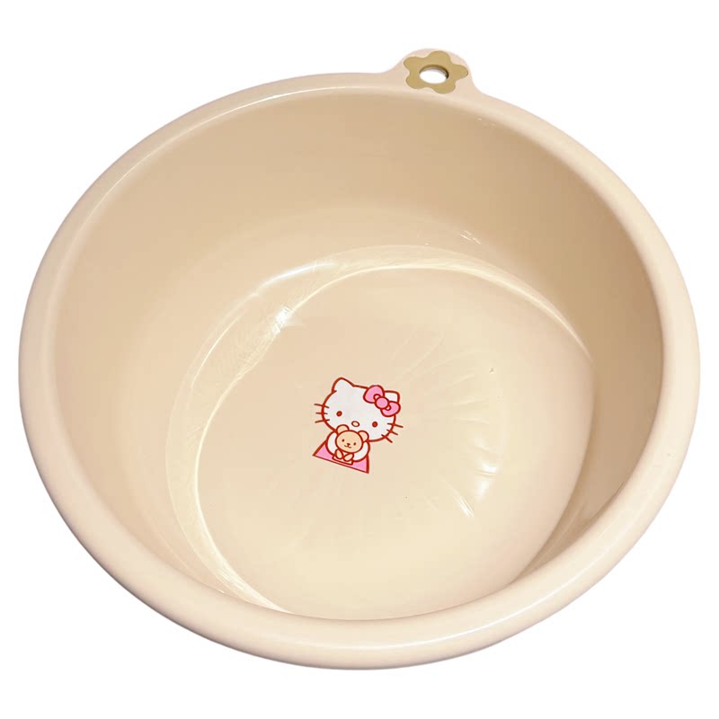 卡通猫加厚耐摔大容量塑料脸盆