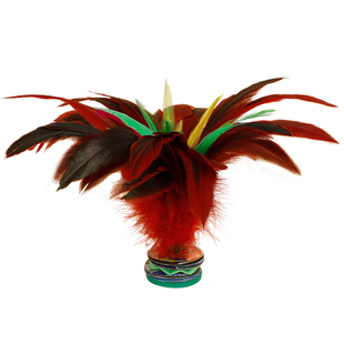 鸡毛毽子比赛专用老式毽球踢键子专业腱子儿童小学生成人运动花毽