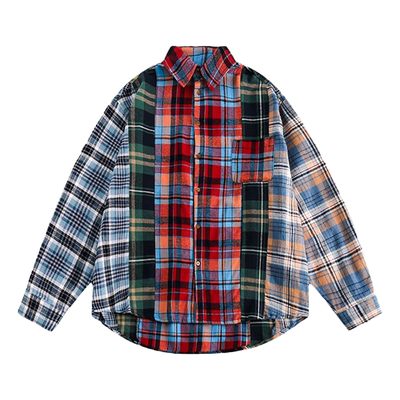 【限时优惠】复古宽松休闲衬衣