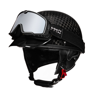 G.S.D碳纤维半盔3C人民保险承保