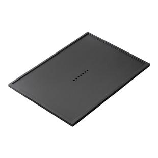 茶桌茶盘嵌入式面板乌金石大理石火烧石盖板定制茶台内嵌石板石盘