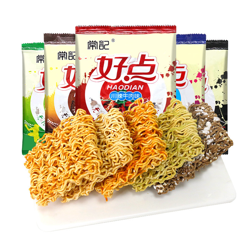 常记好点干脆面干吃面零食