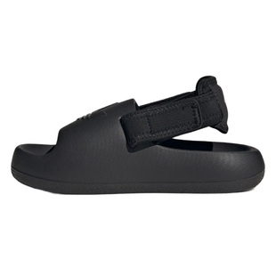 Adidas阿迪达三叶草夏款男女童魔术贴运动厚底防磨凉拖鞋IG8167