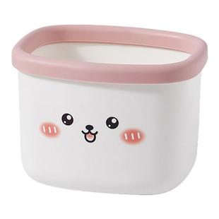 桌面垃圾桶可爱迷你卡通学生宿舍书桌餐桌卧室床上小号垃圾收纳盒