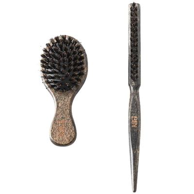 栀朴防静电猪鬃毛气垫木梳