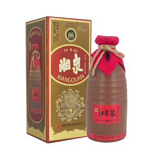 湘泉酒60度龙版湘泉收藏版馥郁香型国产高度白酒500ml礼盒装
