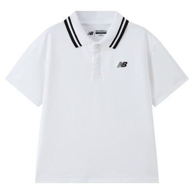【凉感】New Balance nb童装男女童26年夏新款POLOT恤ND7FG6S073