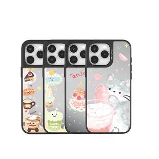 CASEBANGx野生flower联名甜品日记系列出镜壳适iPhone17ProMax/17Pro/Air/17e/16ProMax/16Pro苹果磁吸手机壳