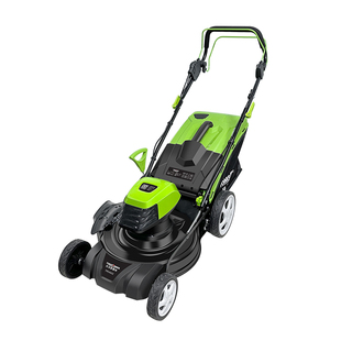 自走式电动割草机钢底盘插电大功率手推草坪修剪机新款园林除草机