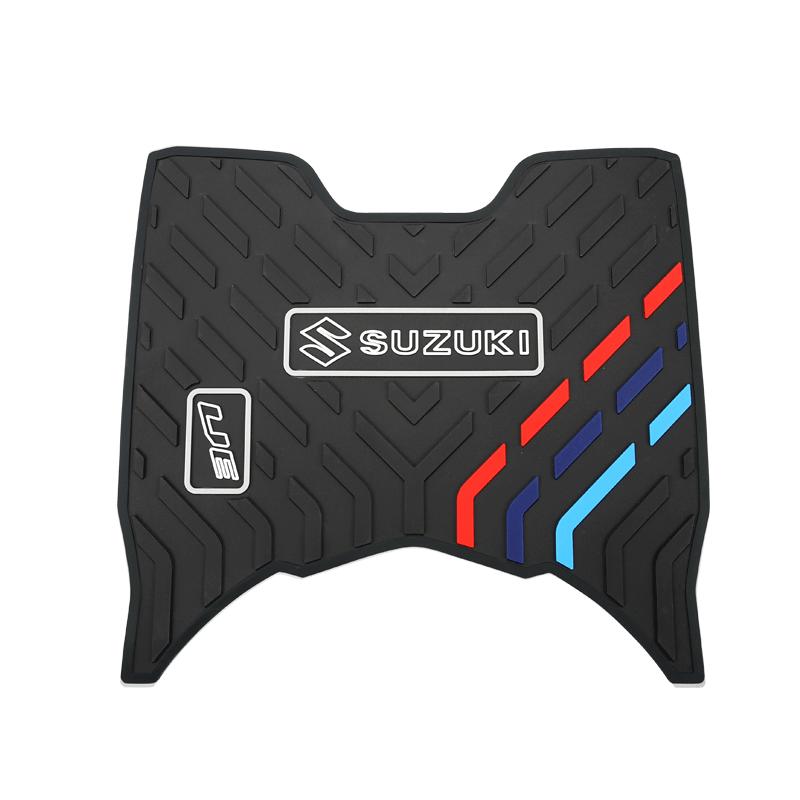 轻骑羚木踏板摩托车优驿UE125T防滑防水脚垫脚踏板橡胶垫改装配件