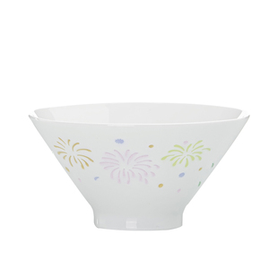 五彩烟花碗单品景德镇玲珑餐具2026新款高颜值精致家用陶瓷吃饭碗