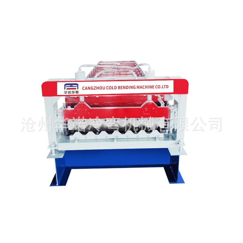 彩钢750横挂板压瓦机横挂板设备彩钢瓦压瓦机彩钢750型压瓦机定制