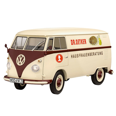恒辉 revell 07677 1/24 大众 VW T1 Dr. Oetker 面包车 附内构