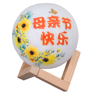 重阳节手工diy台灯蝶骨巴特夜灯老年人制作社区活动实用国风礼物