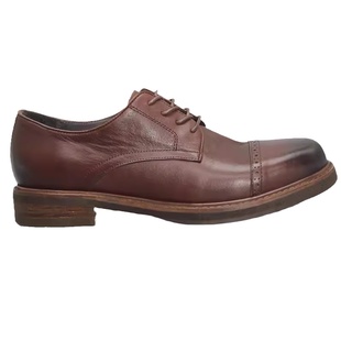 固特异稀缺牛货来袭水洗马皮男鞋商务鞋复古手工大头鞋工装德比鞋