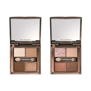 【直播专属】Splasheen水花川行戏梦人间四色眼影哑光闪片大地色