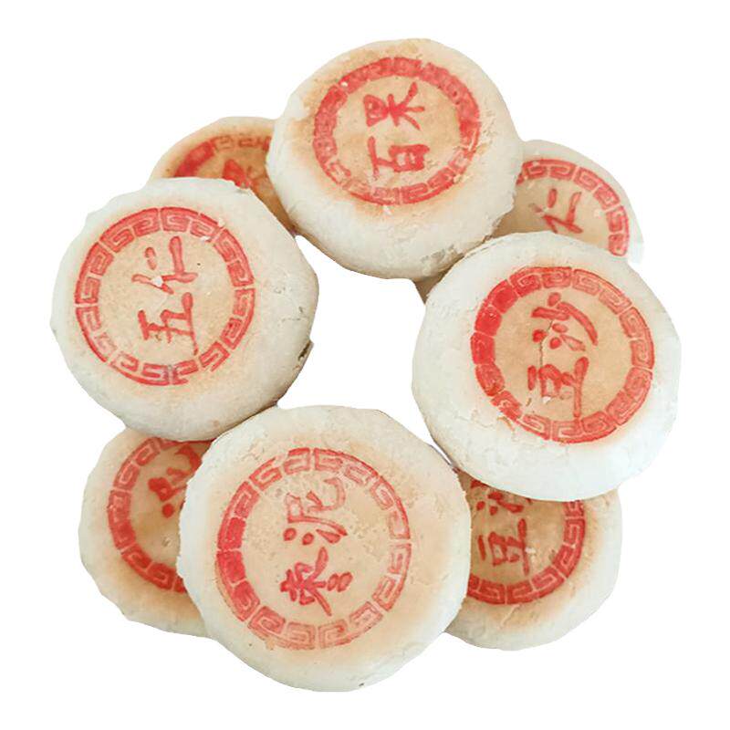 酥皮点心豆沙枣泥手工传统糕点白皮北京天津特产翻毛老式盛隆斋