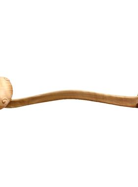 天然黄杨木桌面装饰品如意手把件