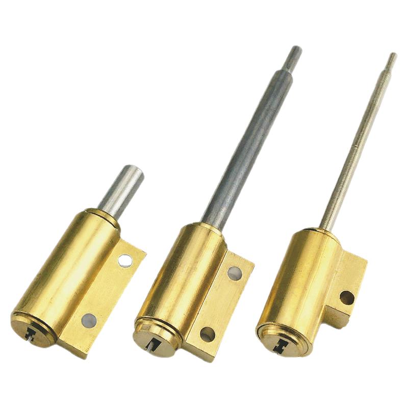 伸缩型智能锁锁芯适用panpan盼盼美心指纹智能底装圆棍电子门锁头