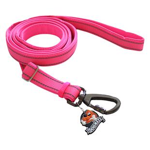 狗绳狗链牵引绳2米可调节夜晚反光牢固防脱遛狗绳柔软舒适不勒手