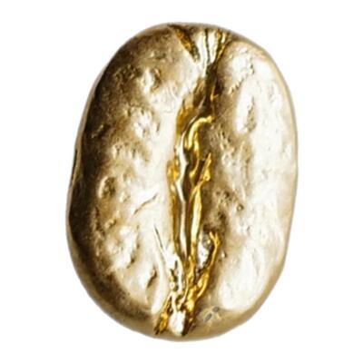 金色咖啡豆ABS材质纽扣