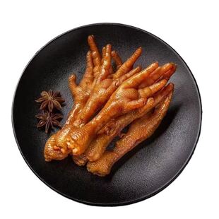 乡巴佬风味鸡爪真空卤香鸡爪红爪泡椒凤爪泡椒鸡爪卤味鸡爪