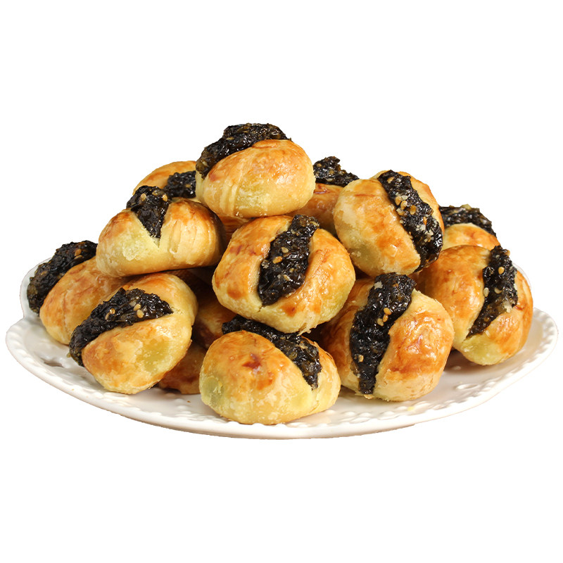 潮味馆丨广式潮汕特产传统紫菜饼中式糕点/新中式糕点