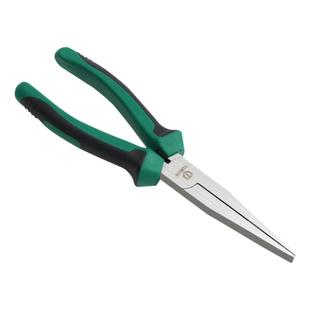 8寸扁嘴钳带齿扁咀钳无齿平口钳子鸭嘴钳子平嘴夹持钳子平咀钳子