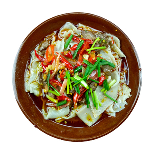 利川绿豆皮恩施特产新鲜手工忠路豆皮农家宽绿豆皮烙豆皮真空2斤