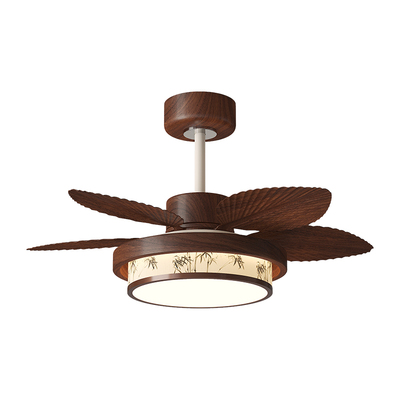 宋氏美学2026中古餐厅吸顶风扇灯