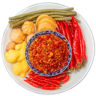 四川泡椒酱鱼香肉丝泡椒剁泡椒鱼辣椒商用泡海椒辣子二荆条泡菜