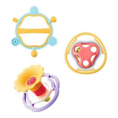 Toyroyal皇室牙胶玩具摇铃婴儿6个月出牙期磨牙棒