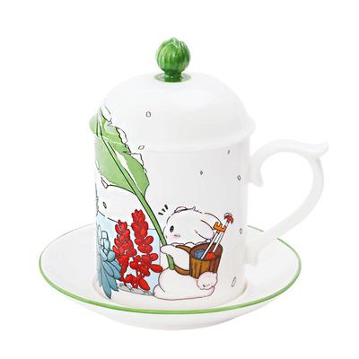 国家非遗八义窑路过四季马克杯