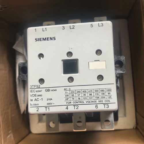议价[余货全新]西门子接触器3TF52 220V110V 380 V电压功率型号全