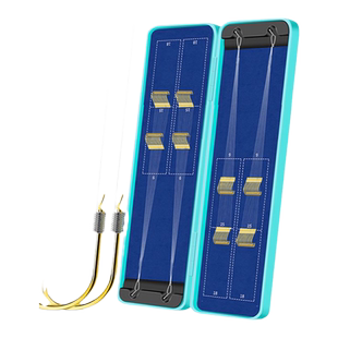 鱼钩正品绑好短子线双钩成品套装野钓鲫鱼金袖金海夕伊豆袖钩