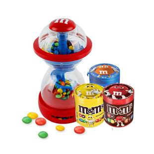 mm豆糖果机旋转豆人机牛奶巧克力儿童零食糖果玩具儿童节礼物送礼