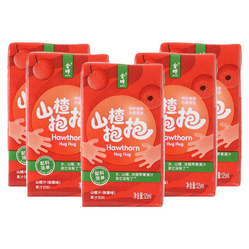 金晔山楂抱抱果汁饮料