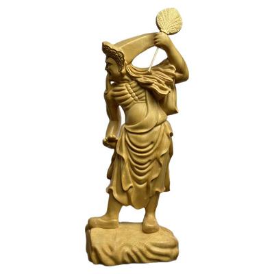 黑白无常神像加拿大桧木