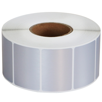 亚银pet标签75不干胶条码防水