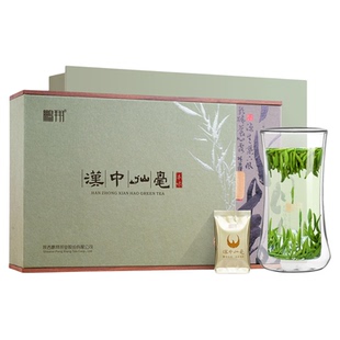 2025新茶鹏翔陕西特产汉中午子仙毫高山雀舌绿茶明前一级180g礼盒