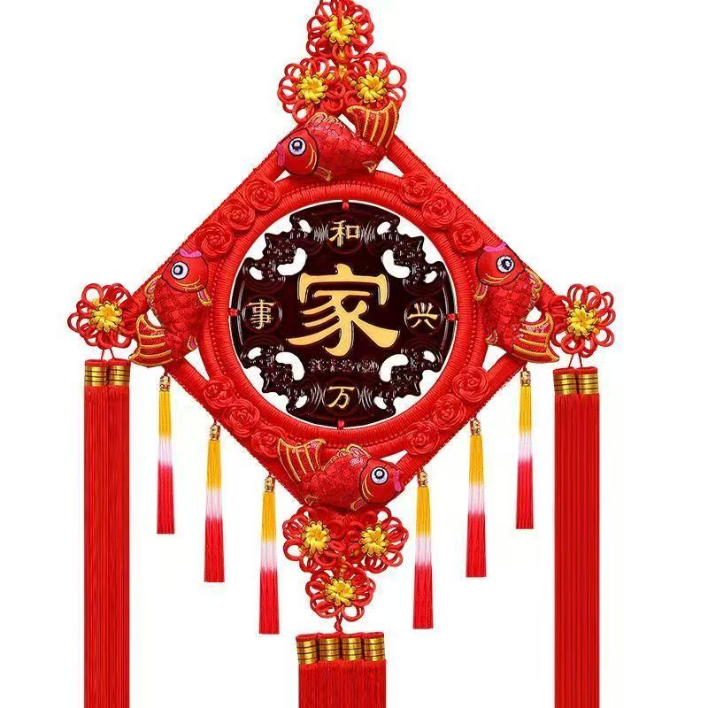 中国结挂件客厅玄关背景墙装饰品